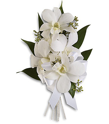 Graceful Orchids Corsage from In Full Bloom in Farmingdale, NY